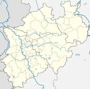 Stommeln  is located in North Rhine-Westphalia