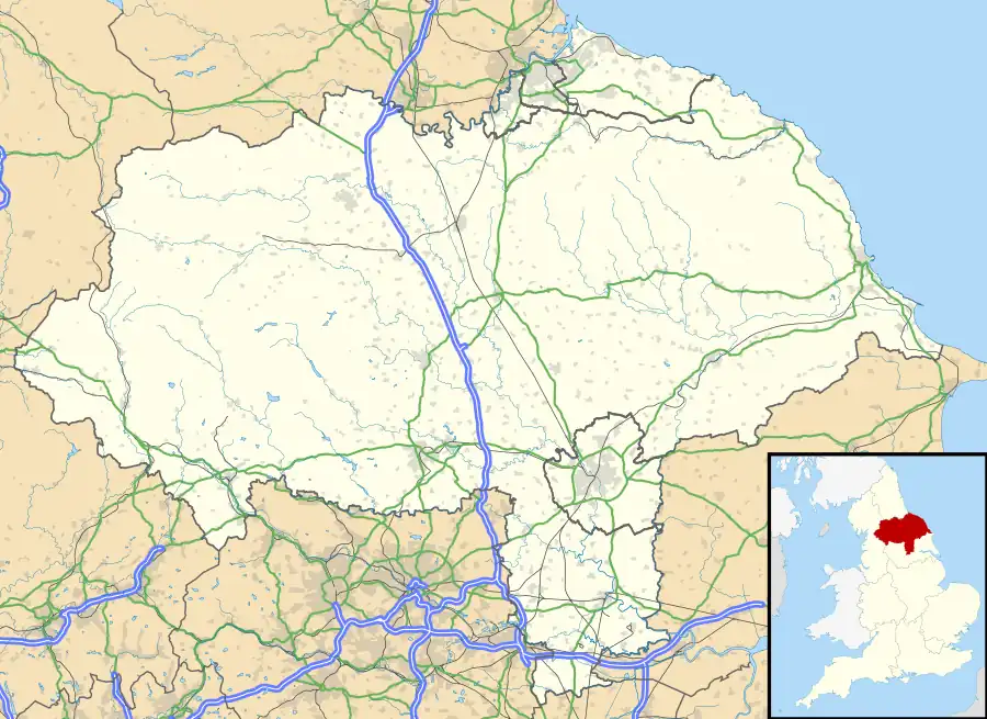 Bradley is located in North Yorkshire