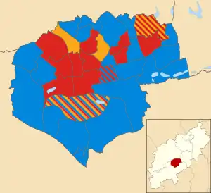 2011 results map