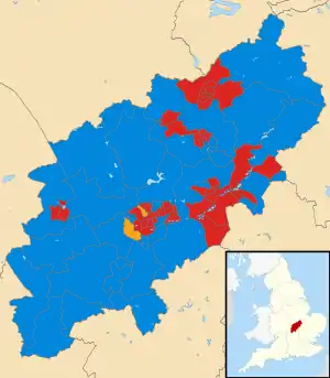 2001 results map