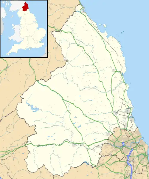 Carrshield is located in Northumberland