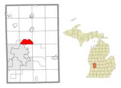 Location within Kent County