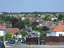 Image 16Northward view along Warmdene Road, Patcham (from Brighton and Hove)