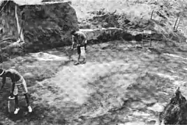 Excavation of Mound M