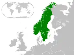 Image 7Map of Sweden–Norway (from History of Norway)