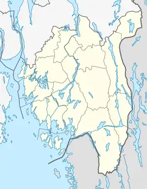 Ørmen is located in Østfold