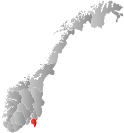 Location in Norway