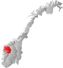 Official logo of Sogn og Fjordane fylke