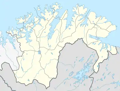 Finnkongkeila is located in Finnmark