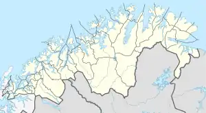 Nord-Fugløya is located in Troms og Finnmark