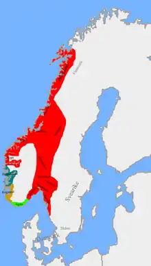 Image 10Petty kingdoms of Norway ca. 872 (from History of Norway)