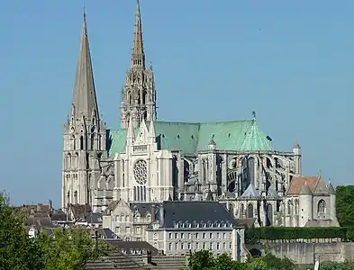 Chartres Cathedral, Chartres, France, unknown architect, 1194-1250