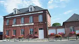 The town hall in Nouvion