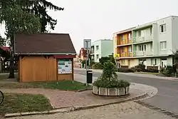 Bus stop in Sedlešovice