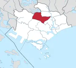 Location in Central Region