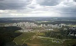 Novo peredelkino from the air