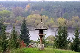 View on Narew from Kurpie Museum