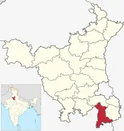 Location in Haryana