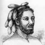 Image 24A man from the Nukufetau atoll, 1841, drawn by Alfred Agate (from History of Tuvalu)