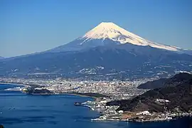 Image 66The summit of Mount Fuji is the highest point in Japan. (from Geography of Japan)