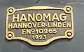 VR Class Vr1 steam locomotive No. 670. Built by Hanomag in Hannover-Linden, Lower Saxony, Germany in 1923 as No. 10265. Now on display at the salder castle museum in Salzgitter-Salder, Lower Saxony, Germany.