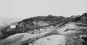 The Nunnery Hill Incline circa 1897.