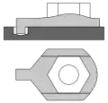 A tab washer