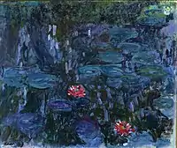 Water Lilies and Reflections of a Willow (1916–1919), Musée Marmottan Monet