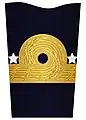 Sleeve insignia for a rear admiral (1972–2003)