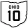 State Route 10 marker