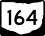 State Route 164 marker