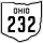 State Route 232 marker