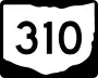 State Route 310 marker