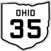 State Route 35 marker