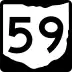 State Route 59 marker