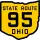 State Route 95 marker