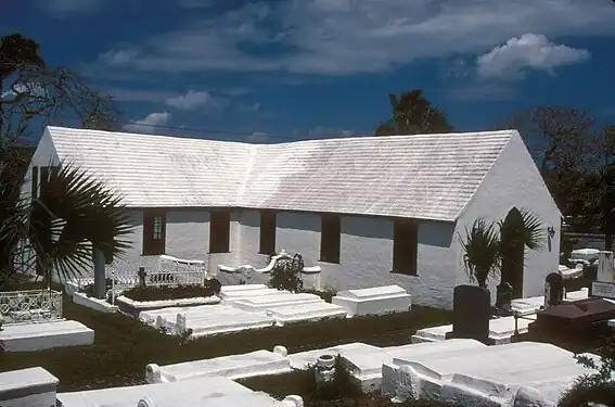 Old Devonshire Church in the parish