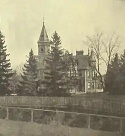 The Oaklands estate in South Hill, c. 1891