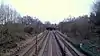 Oakleigh Park Rail Cutting looking south