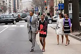 Image 91President Barack Obama and family in 2013 (from 2010s in fashion)