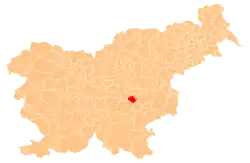 Location of the Municipality of Šentrupert in Slovenia