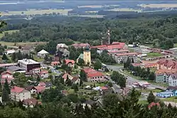 General view of the town