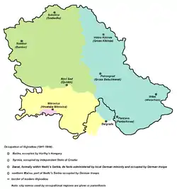 Occupation of Vojvodina, 1941-1944