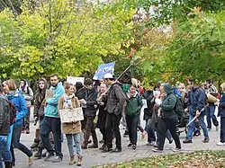 Occupy Ottawa on October 16, 2011.