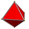 A 3-dimensional cross-polytope