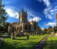 Parish church of St. Mary (consecrated 1497)