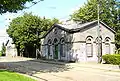 The former toll pavilions at the Place de Ninove/Ninoofsplein