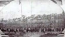 Image 28The flag of Peru flies over the port of Leticia after the takeover (from History of Peru)