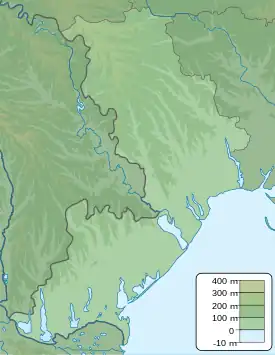 Kuialnyk Estuary is located in Odesa Oblast