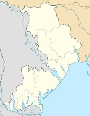 Shabo is located in Odesa Oblast